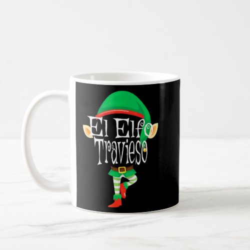 El Elfo Travieso Naughty Elf Family Spanish Matchi Coffee Mug