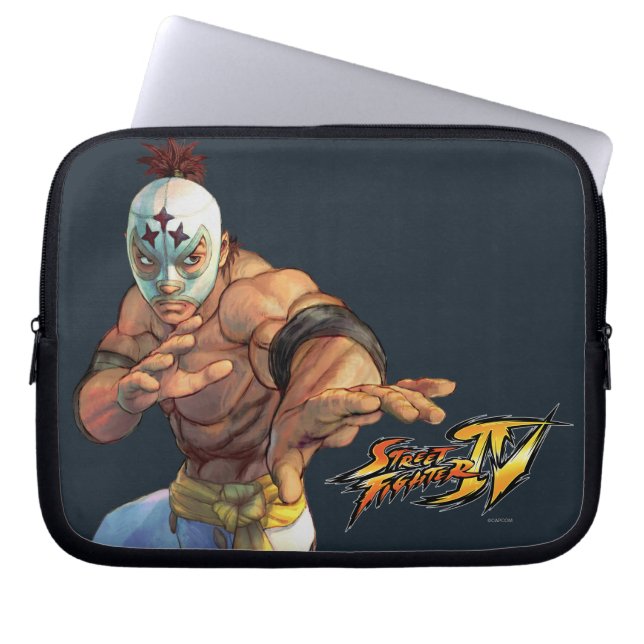 El Fuerte Ready Stance Laptop Sleeve (Front)
