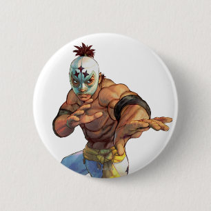 El Fuerte Ready Stance Pinback Button