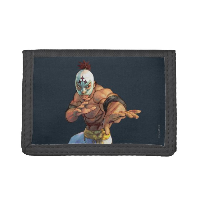 El Fuerte Ready Stance Trifold Wallet (Front)