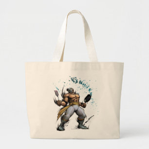 El Fuerte With Frying Pan Large Tote Bag