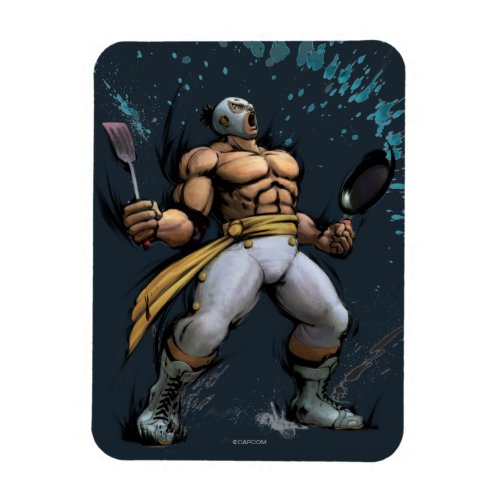 El Fuerte With Frying Pan Magnet