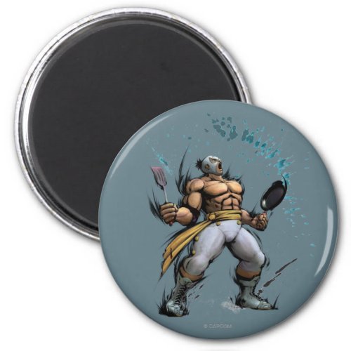 El Fuerte With Frying Pan Magnet