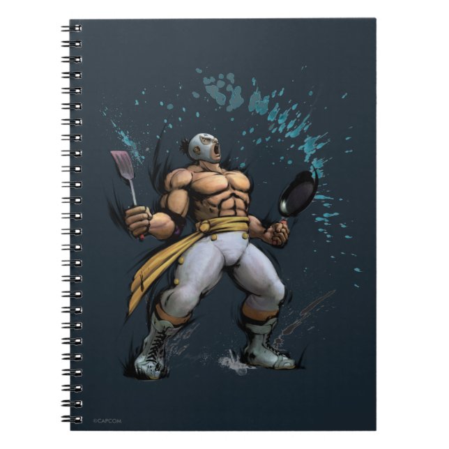 El Fuerte With Frying Pan Notebook (Front)