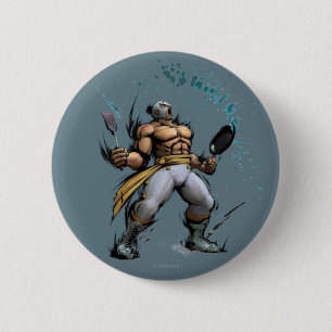 El Fuerte With Frying Pan Pinback Button