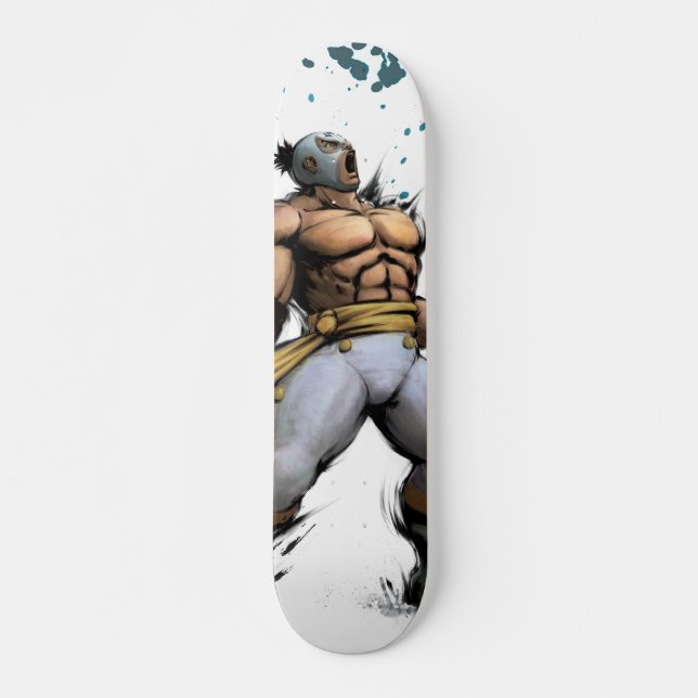 El Fuerte With Frying Pan Skateboard Deck (Front)