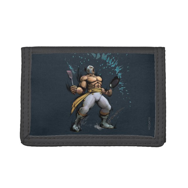El Fuerte With Frying Pan Trifold Wallet (Front)