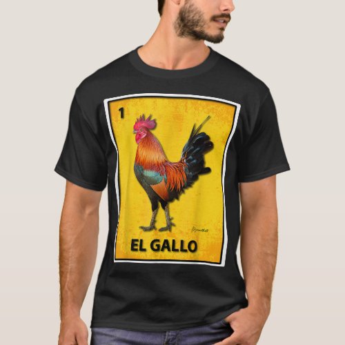 EL GALLO COLORADO  T_Shirt