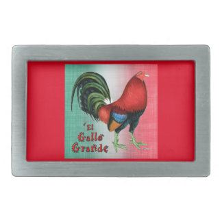 El Gallo Grande Belt Buckle