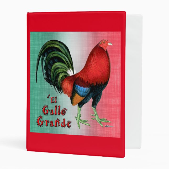 El Gallo Grande Mini Binder (Front/Inside)