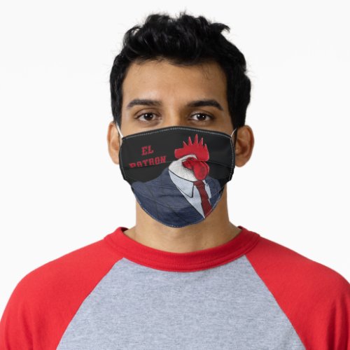 El Gallo Patron Adult Cloth Face Mask