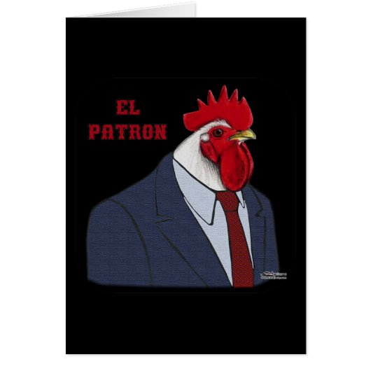 El Gallo Patron Cards (Front)