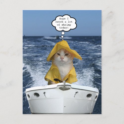 El Gato fisherman Cat Fisherman Postcard
