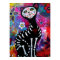 EL GATO II DAY OF THE DEAD PAINTING