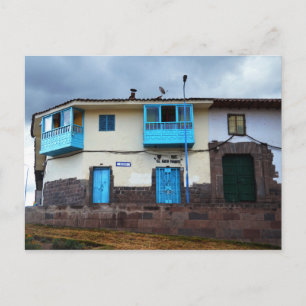 El Gato Negro Restaurant, Cusco, Peru Postcard