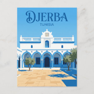 El Ghriba Synagogue Tunisia Postcard
