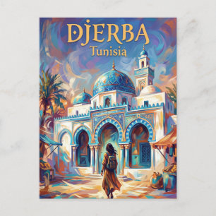 El Ghriba Synagogue Tunisia Postcard