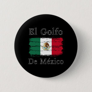 El Golfo De Mexico Dolphin Button