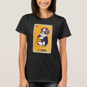 El Gordito Mexican Slang Lottery Bingo Cards   T-Shirt