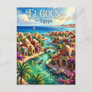 El Gouna Egypt Postcard
