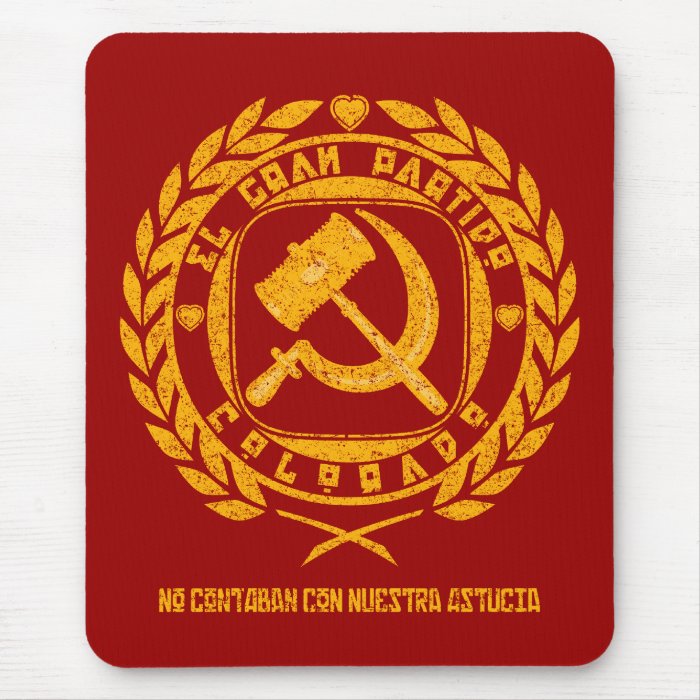 El Gran Partido Colorado Mousepads