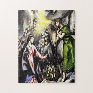 El Greco Annunciation Virgin Mary Puzzle
