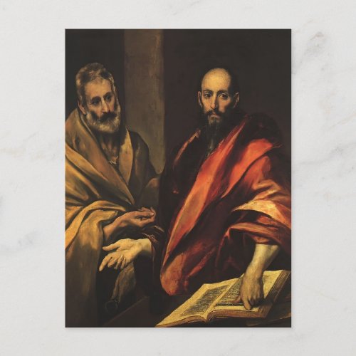 El Greco_ Apostles Peter and Paul Postcard