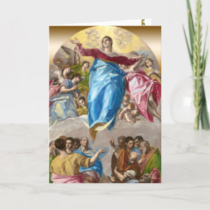 El Greco Assumption of the Virgin Artwork Card
