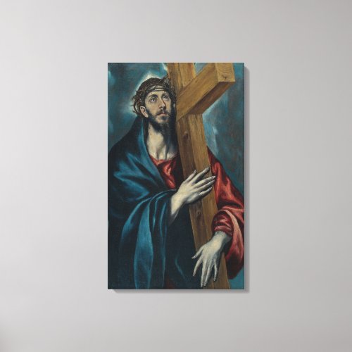 El Greco _ Christ Carrying the Cross Canvas Print