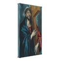 El Greco - Christ Carrying the Cross Canvas Print