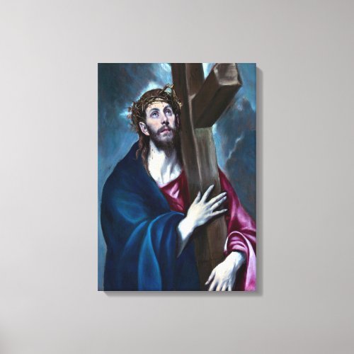 El Greco Christ Carrying the Cross Canvas Print