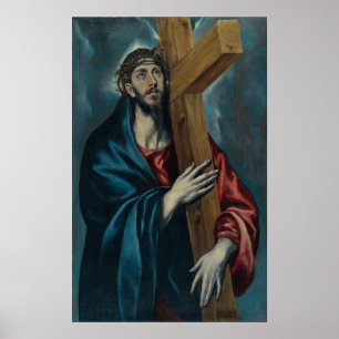 El Greco - Christ Carrying the Cross Poster