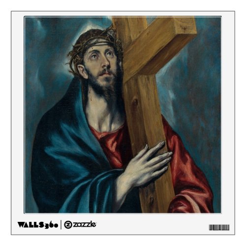 El Greco _ Christ Carrying the Cross Wall Sticker