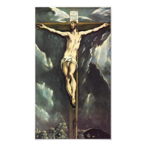 El Greco Christ On The Cross Photo Print