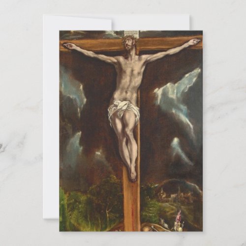 El Greco _ Christ on the Cross Toledo Invitation