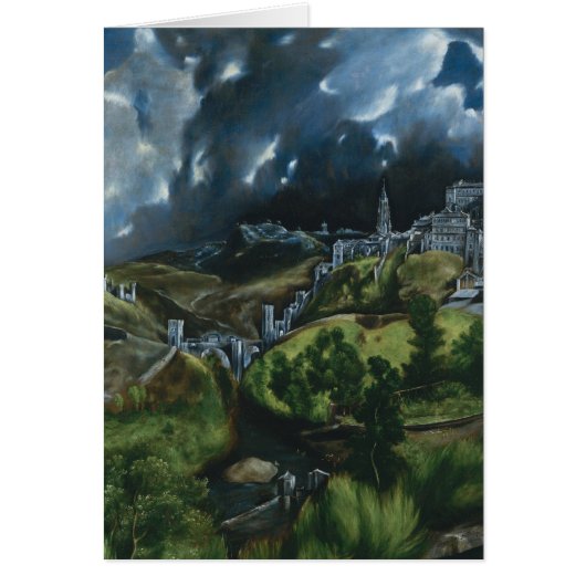 El Greco View of Toledo Cards (Front)