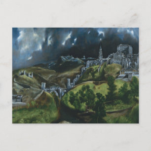 El Greco View of Toledo Postcard