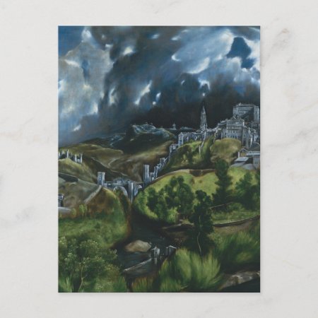 El Greco View Of Toledo Postcard