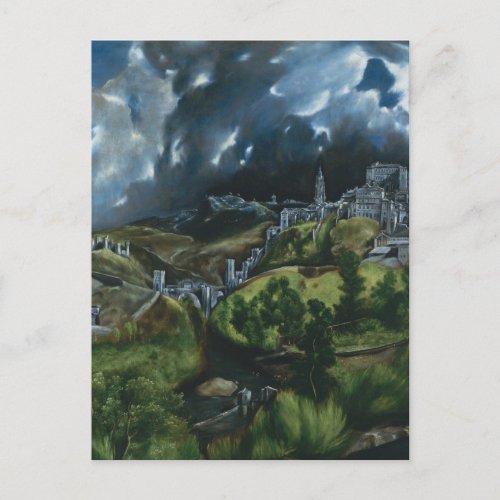 El Greco View of Toledo Postcard