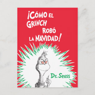 El Grinch Robó La Navidad Postcard