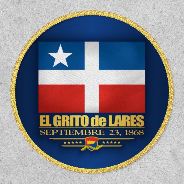 El Grito de Lares Patch (Front)