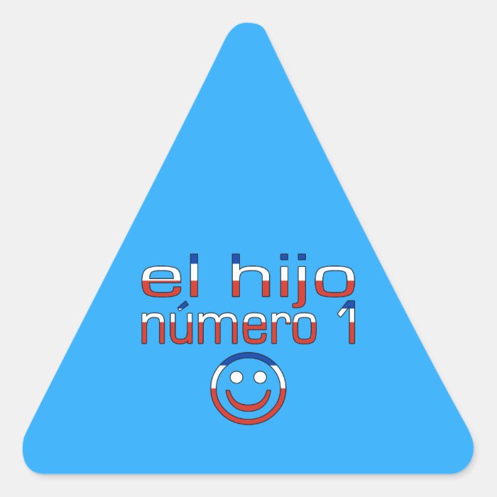 El Hijo Número 1   Number 1 Son in Chilean Stickers