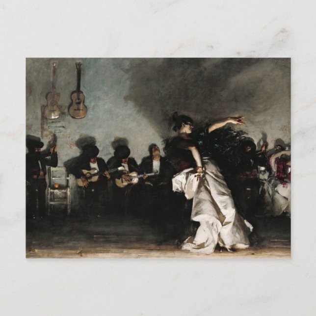 El Jaleo, 1882 by John Singer Sargent Postcard (Front)