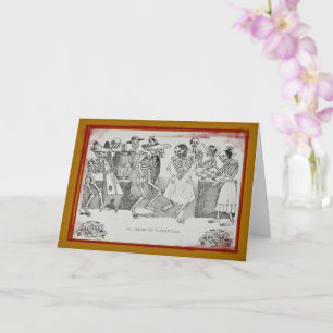 El jarabe en ultratumba - Dia De Los Muertos Card