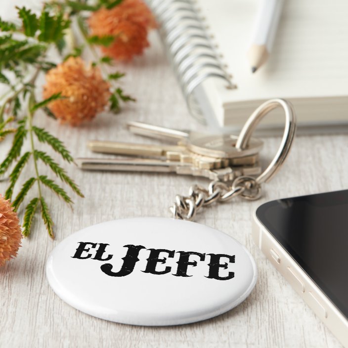 el-jefe-translation-the-boss-keychain-zazzle