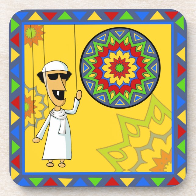 El Leila Elkebira Beverage Coaster (Front)