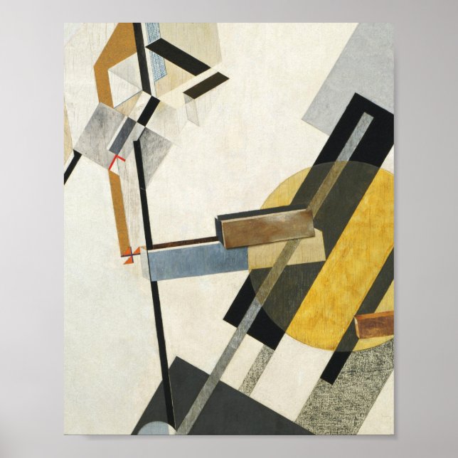 El Lissitzky Proun 19D Poster (Front)