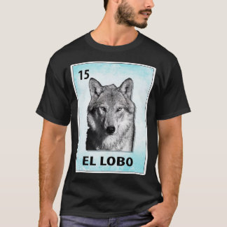 El Lobo Mexican Wolf Cards T-Shirt
