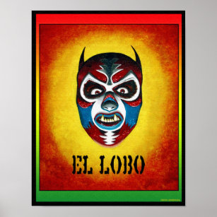 nacho libre mask poster