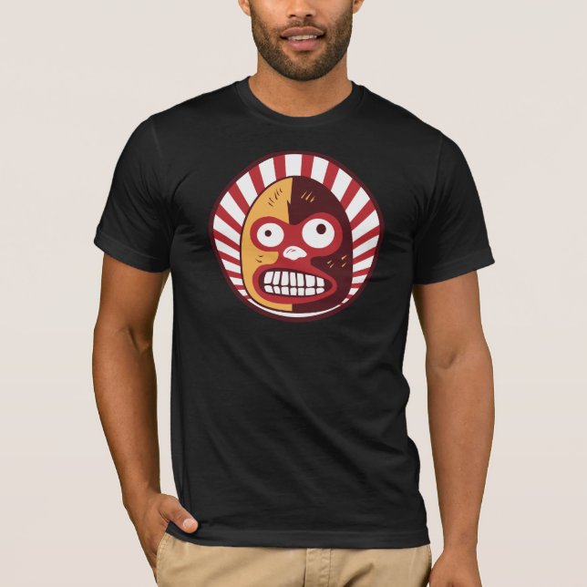 El Luchador Loco Mexican Wrestling t-shirt (Front)